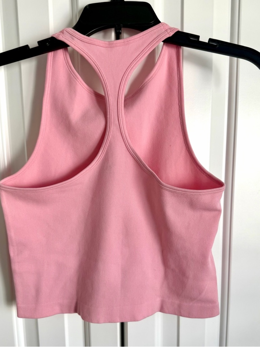 Free People Pink Ribbed Racerback Tank - Picture 3 of 3
